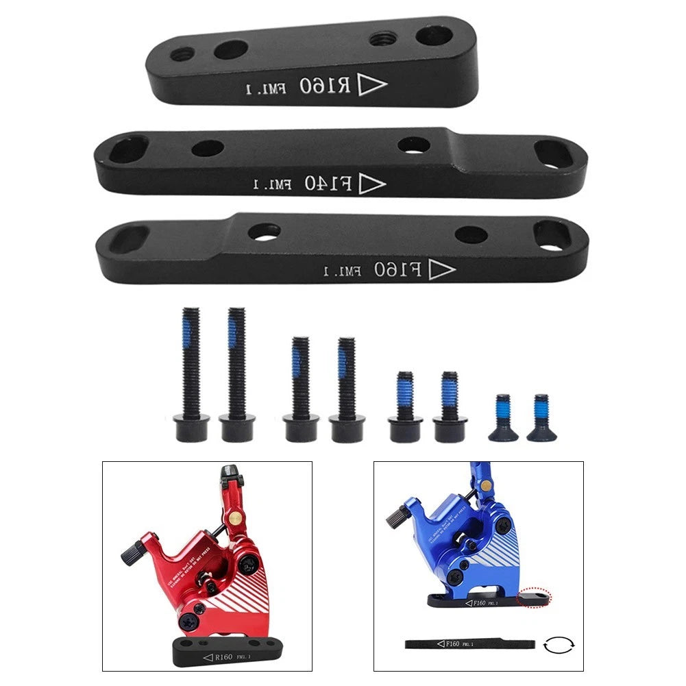 Flat Handlebar Bicycle Disc Brake Adapter