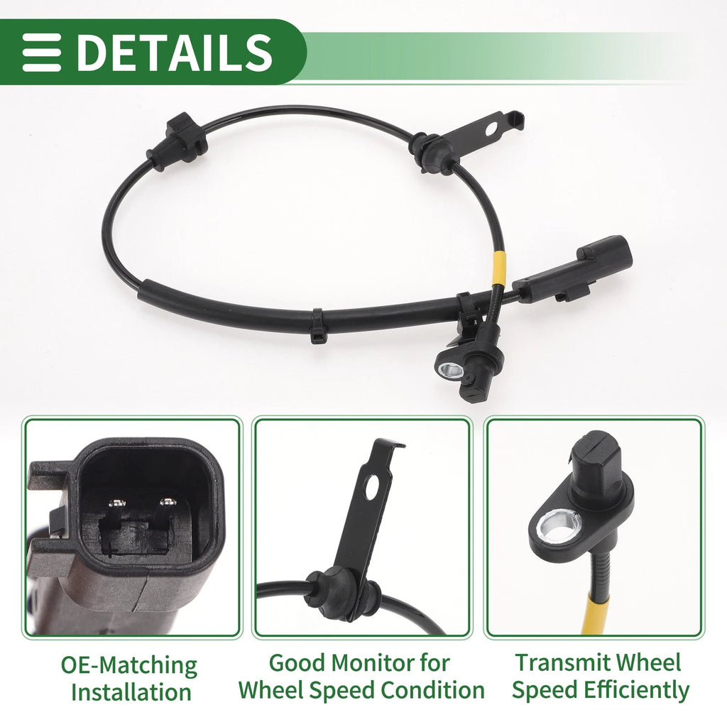 ABS Wheel Speed Sensor No.DG9C2C190DD for Lincoln MKZ (2014–2015)