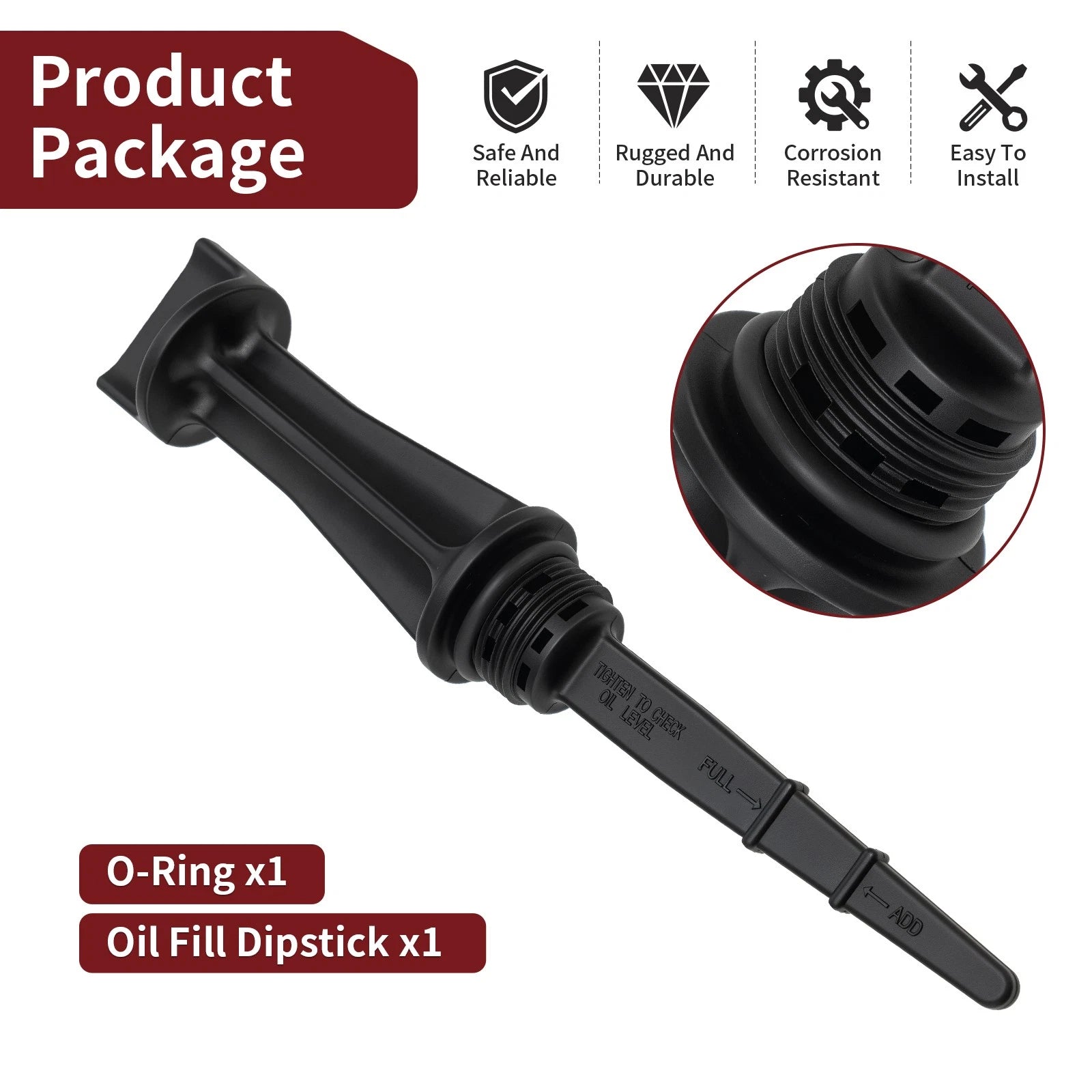 Oil Dip Stick 2521331 for Polaris Sportsman 450 HO (2016–2025)