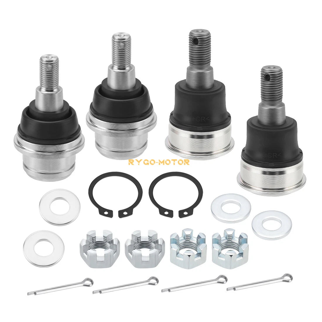 Set of 4 Heavy Duty Upper & Lower Ball Joints for Honda Talon 1000R & 1000X (2019–2023)