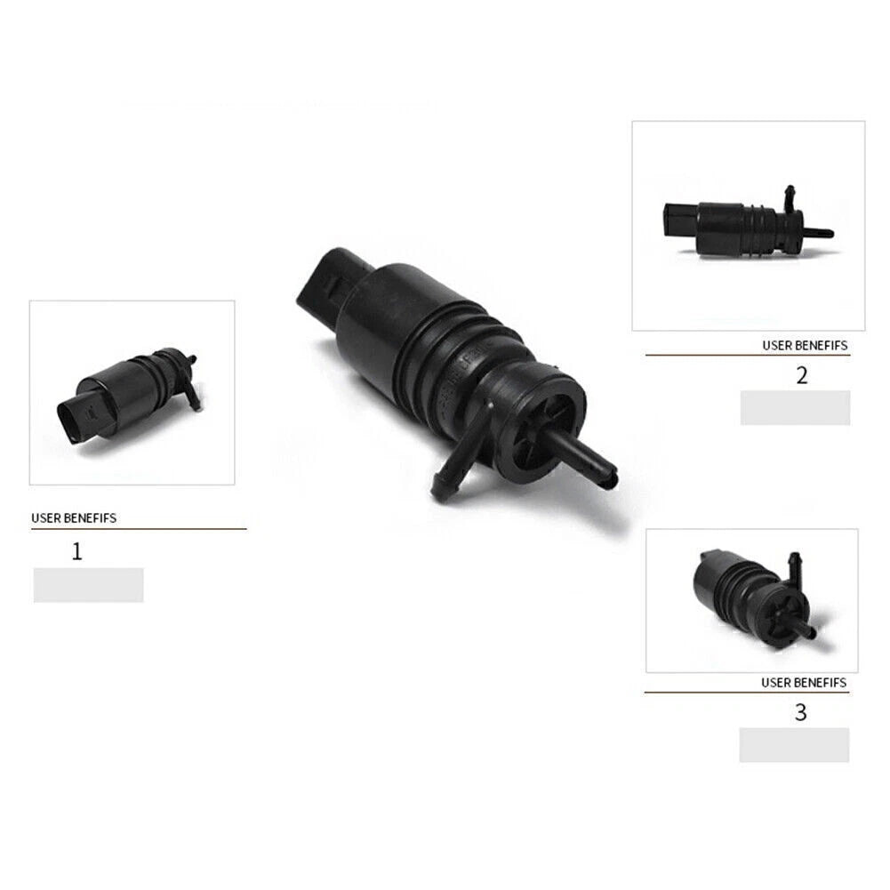 Windshield Washer Pump for Audi TT, Beetle, Passat, Jetta, BMW (1PC)