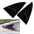 Rear Window Side Vent Shutter Louver Cover Trim For Tesla Model 3 2017-2023