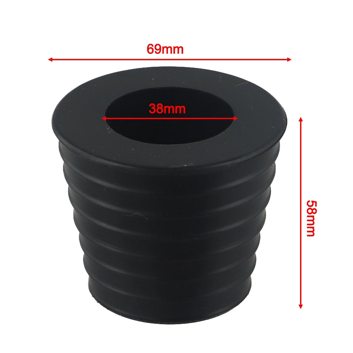 Adjustable Umbrella Stand Insert for Patio Table Hole (38mm)
