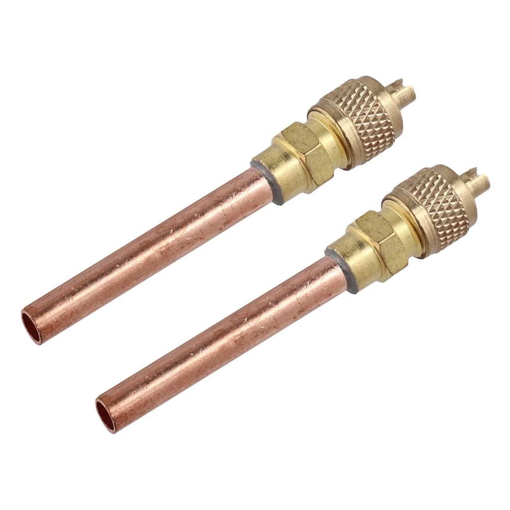 2pcs Copper Valves for Refrigeration and Air Conditioning