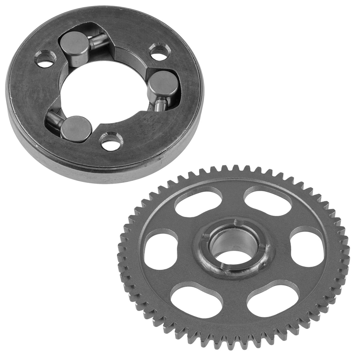 Starter Outer Clutch And Idler Gear Set Replacement for Yamaha BW200E (1986–1988)