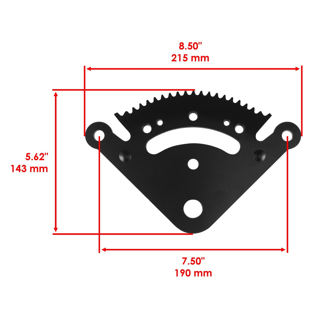 Steering Sector and Pinion Assembly with Bushings for John Deere LA130 (2004–2011)