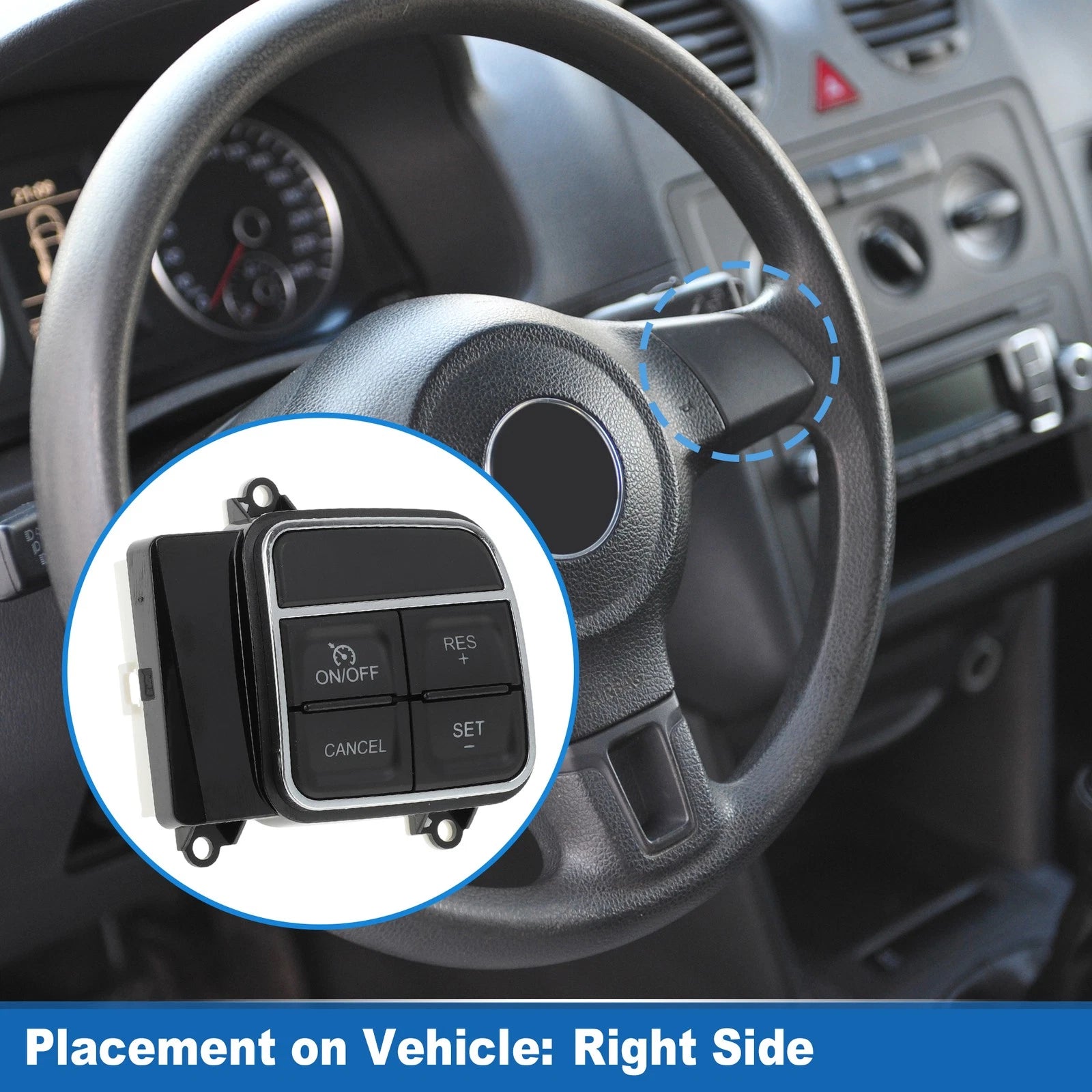 Cruise Control Switch Right Side for Dodge Grand Caravan Journey (2008–2020)