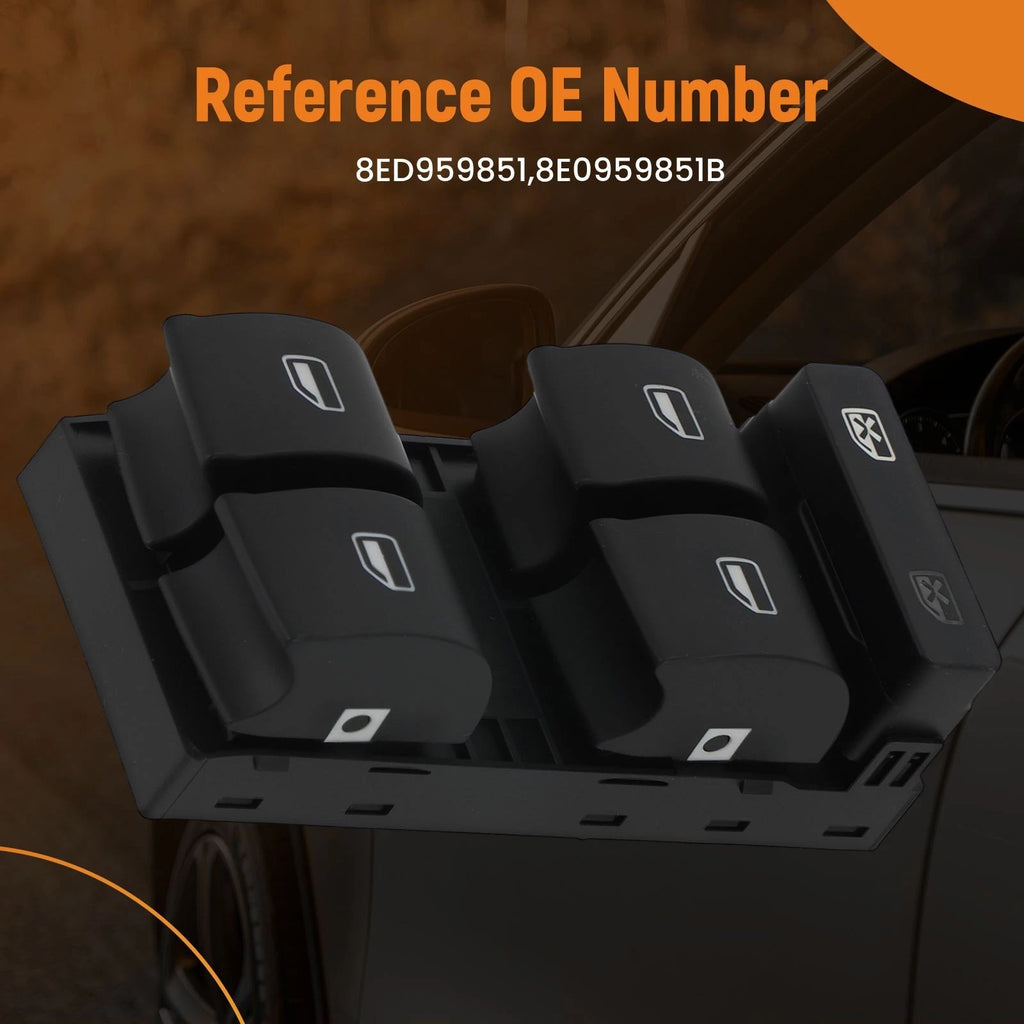 Electric Control Switch for Audi A4/Quattro (2002–2008) 8E0959851B