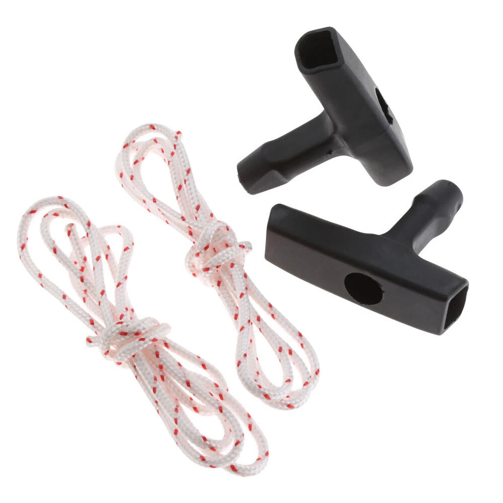 Set of 2 Starter Handle Grip Pull Rope for STIHL 017 MS170 018 MS180 MS210