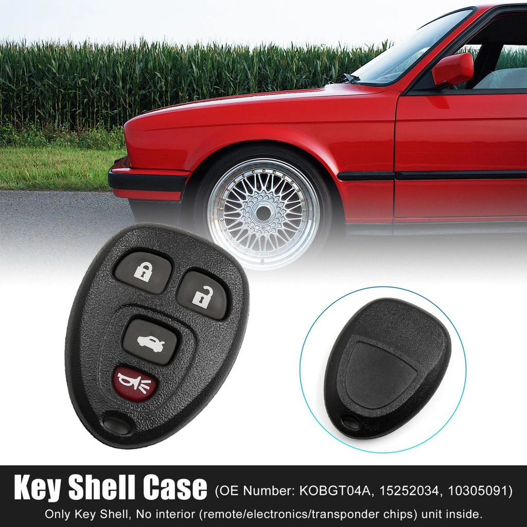 Car Key Fob Remote Case Shell Replacement for Chevrolet Malibu (2004–2012)