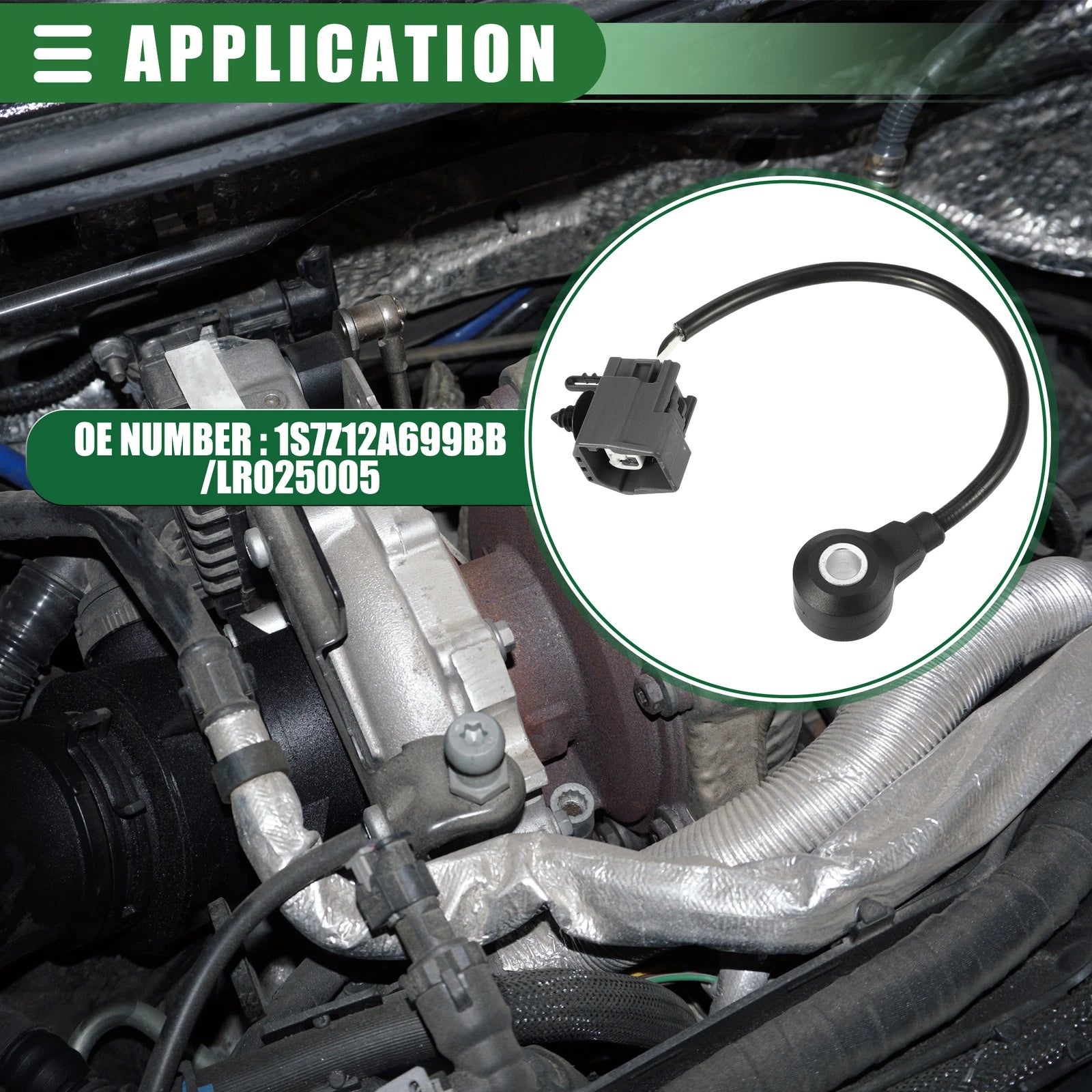 Ignition Knock Sensor for Ford C-Max 2.0L (2013–2018) 1S7Z12A699B
