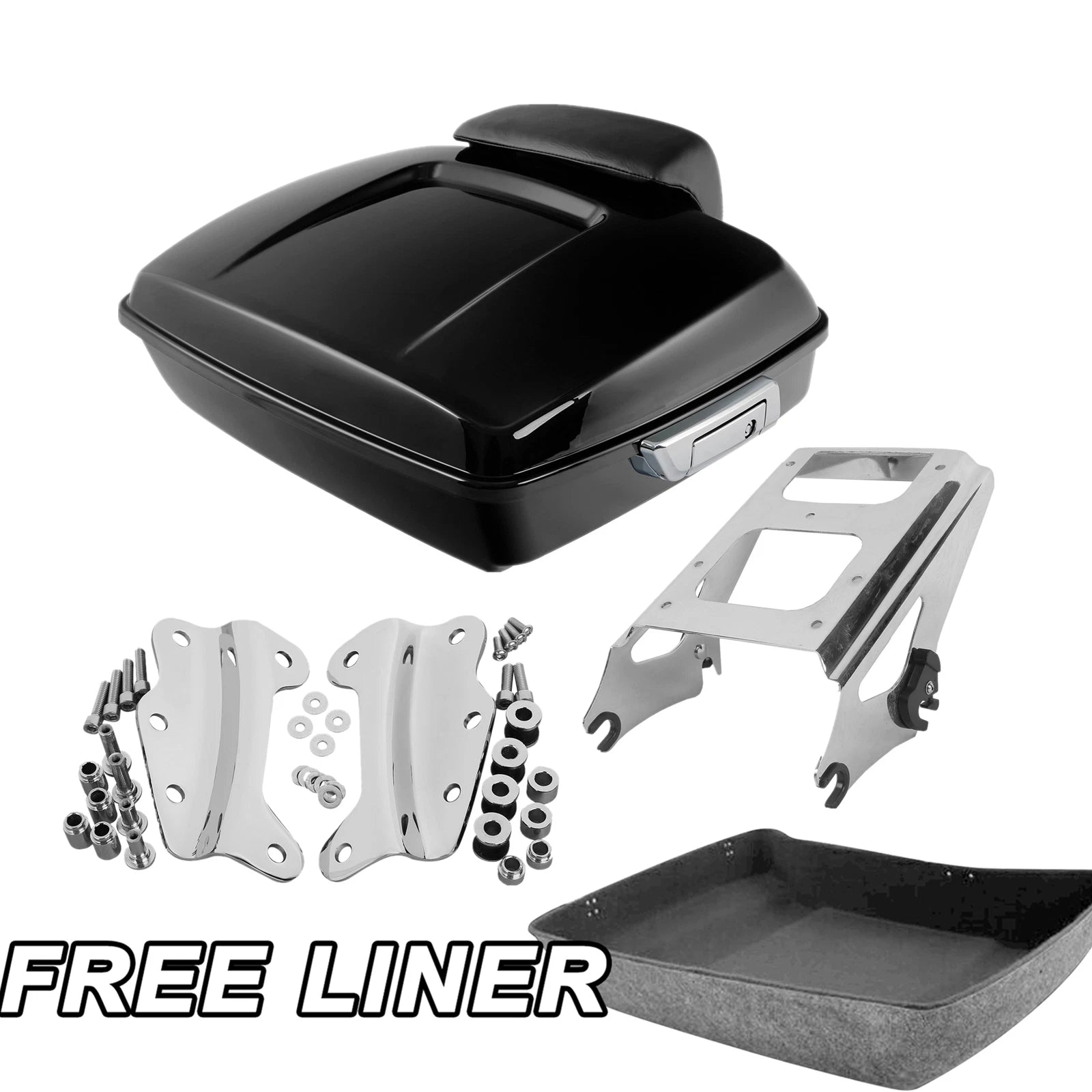 Trunk Pad Mount Rack Docking Kit for Harley Touring (2009–2013)