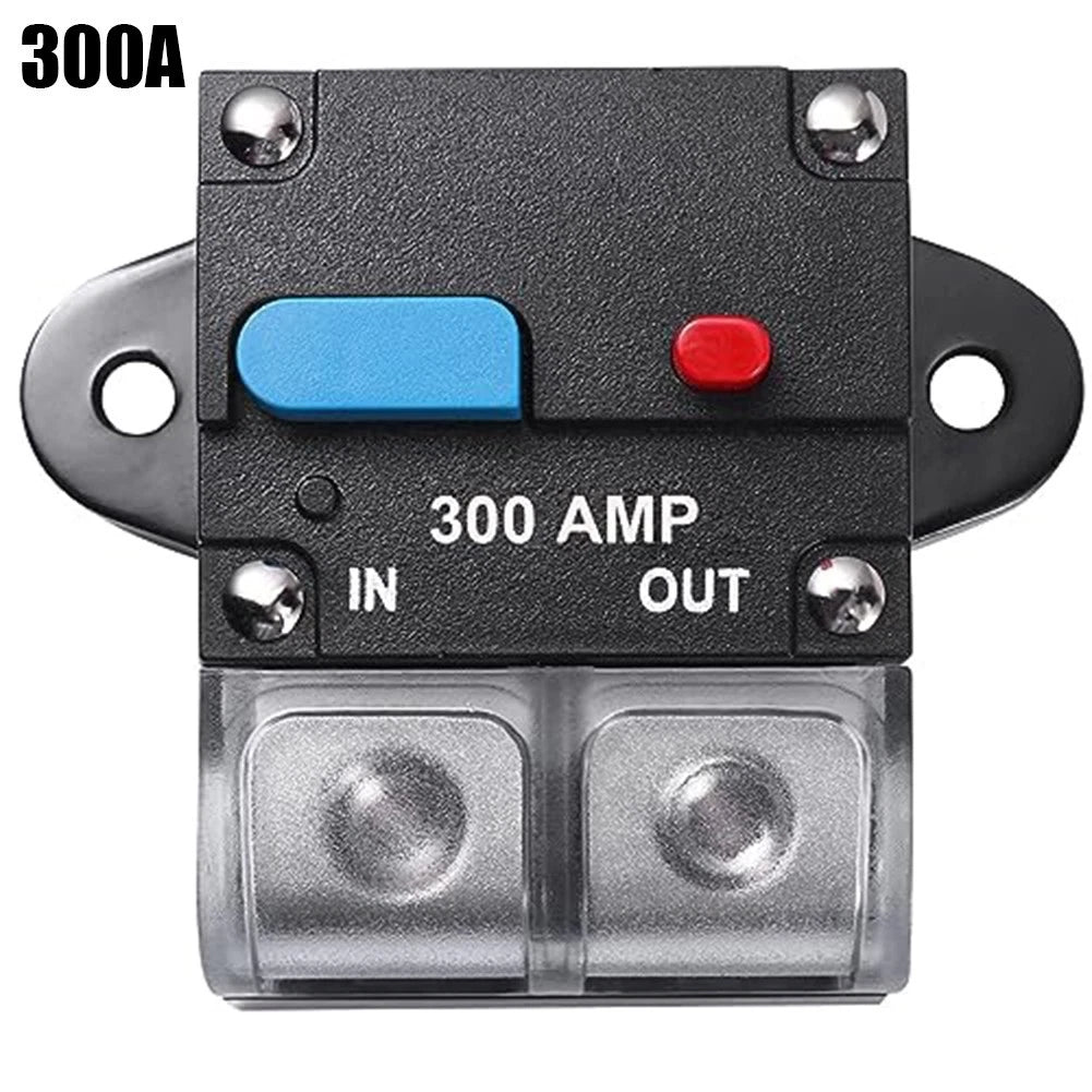 12V 300 Amp Waterproof Circuit Breaker Manual Reset