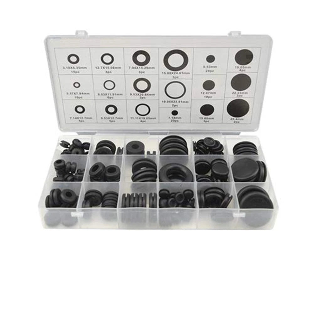 Set of 18 Rubber Grommets for Multiple Uses