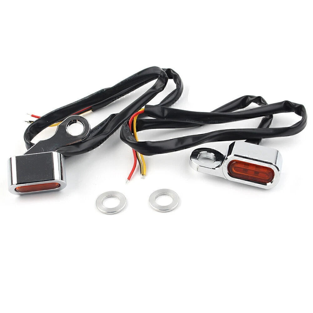 LED Turn Signal Indicator Amber Light Blinker for Motorcycle (All Years)