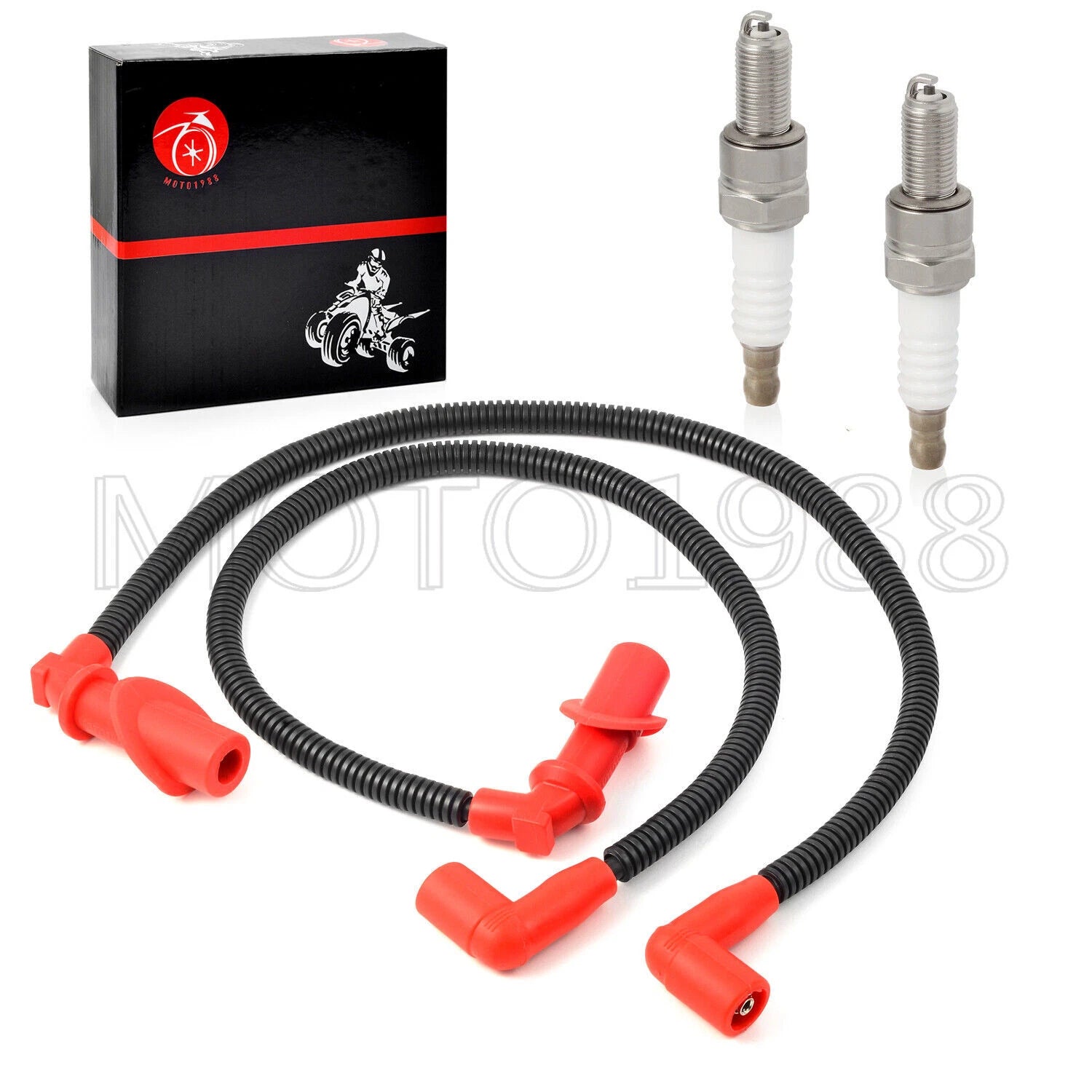 Ignition Coil Spark Plug Cap & Wire for Polaris RZR S 4 800 EFI (2008–2010)