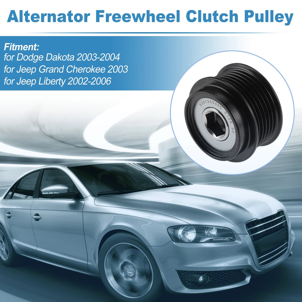 Alternator Freewheel Clutch Pulley Replacement for Dodge Dakota (2003–2004)