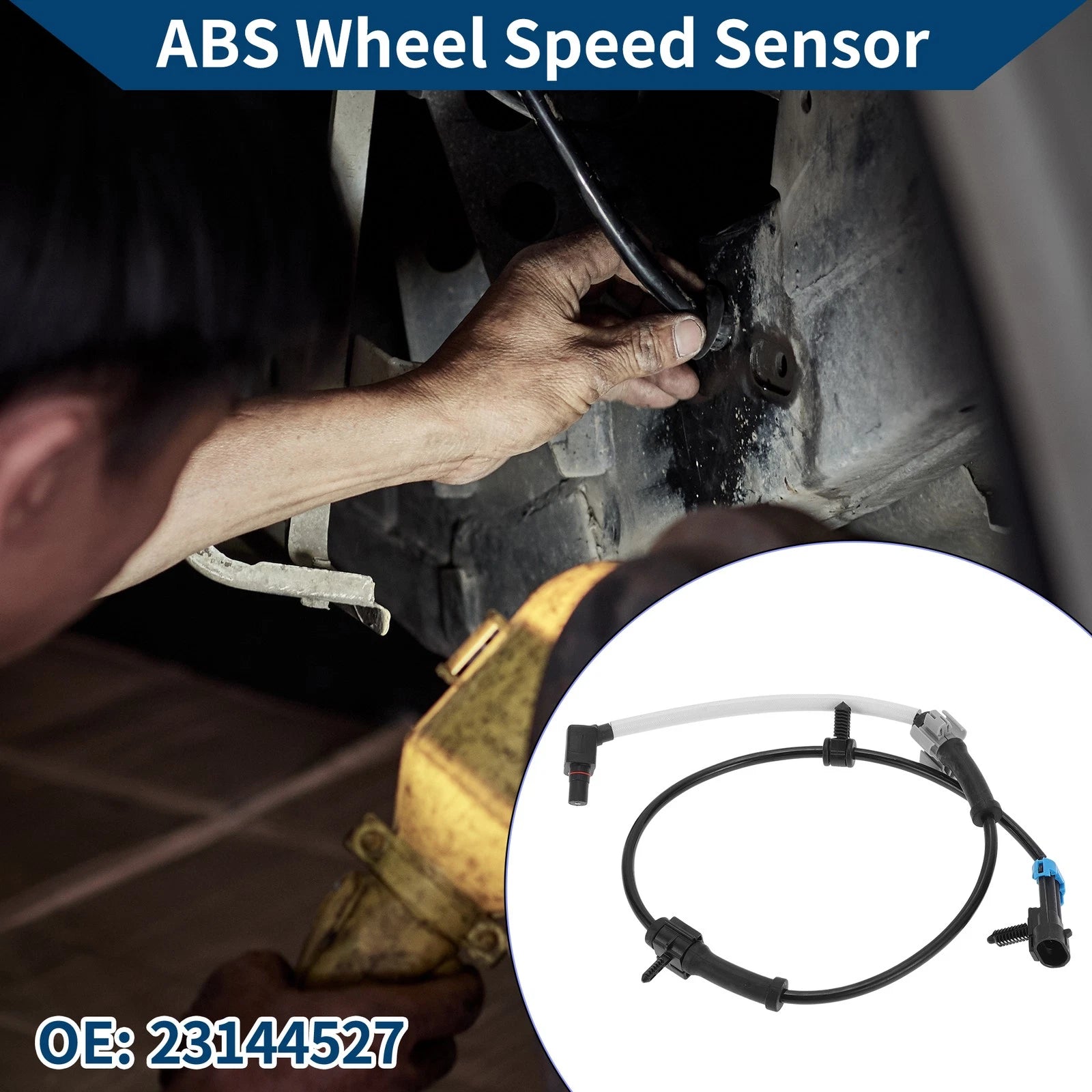 ABS Wheel Speed Sensor for Chevrolet Express 2500 Front (2011–2018)