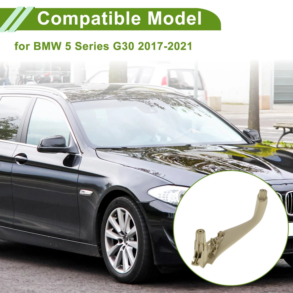 Door Handle Pull Trim Cover Replacement for BMW 5 Series G30 (2017–2021) Beige