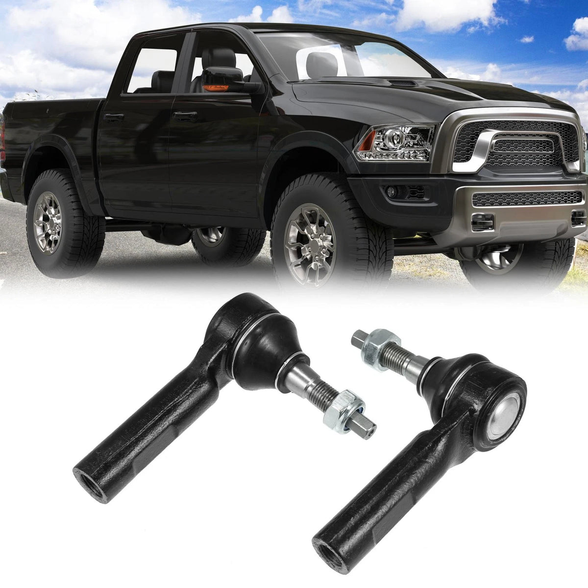 2pcs Front Outer Tie Rod Replacement for Chrysler 300 and Dodge Charger (2011–2019)