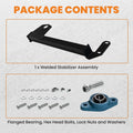 Front Steel Steering Kit for Dodge Ram 1500 2500 (1994–2002) Box Stabilizer
