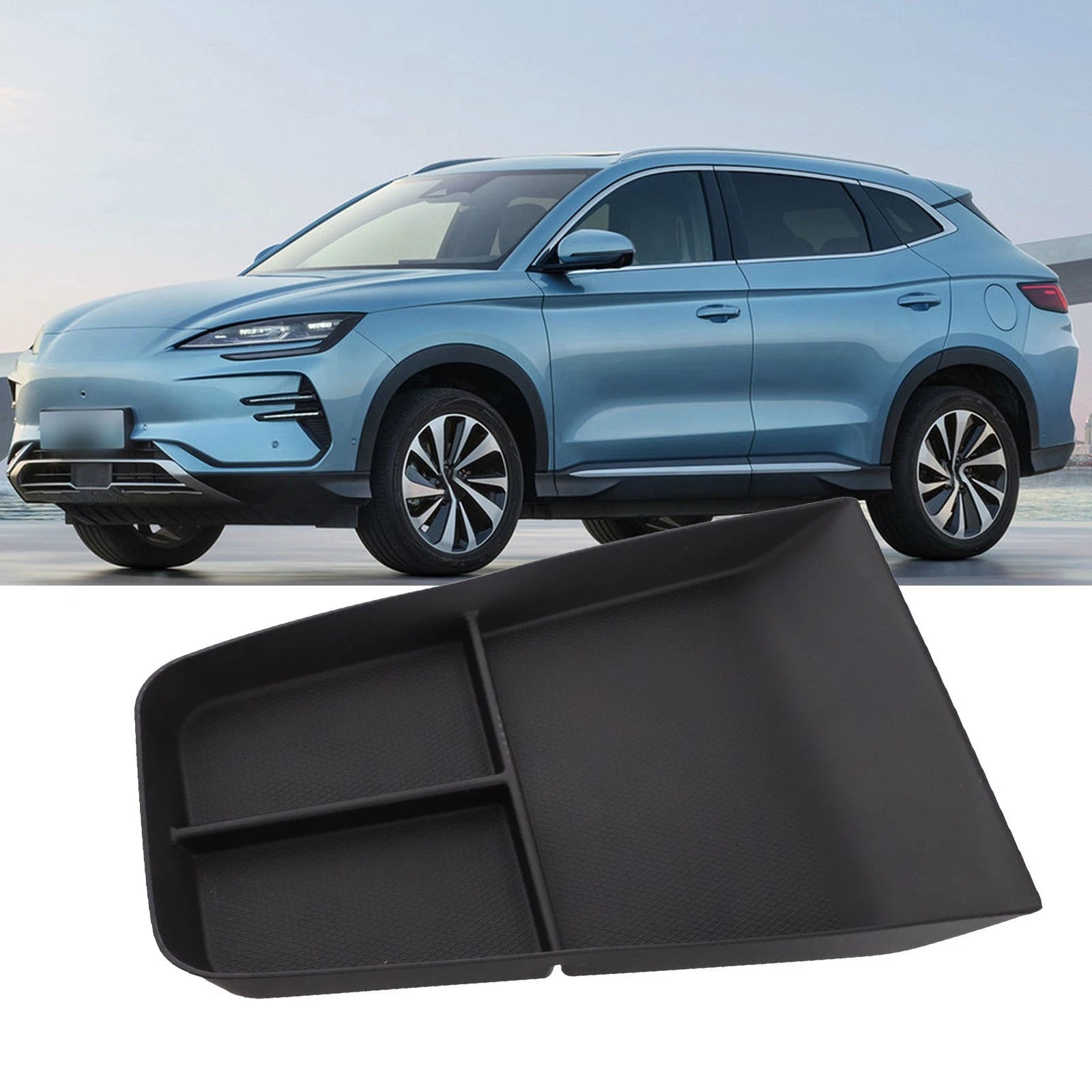 Car Storage Box Armrest Organizer for
