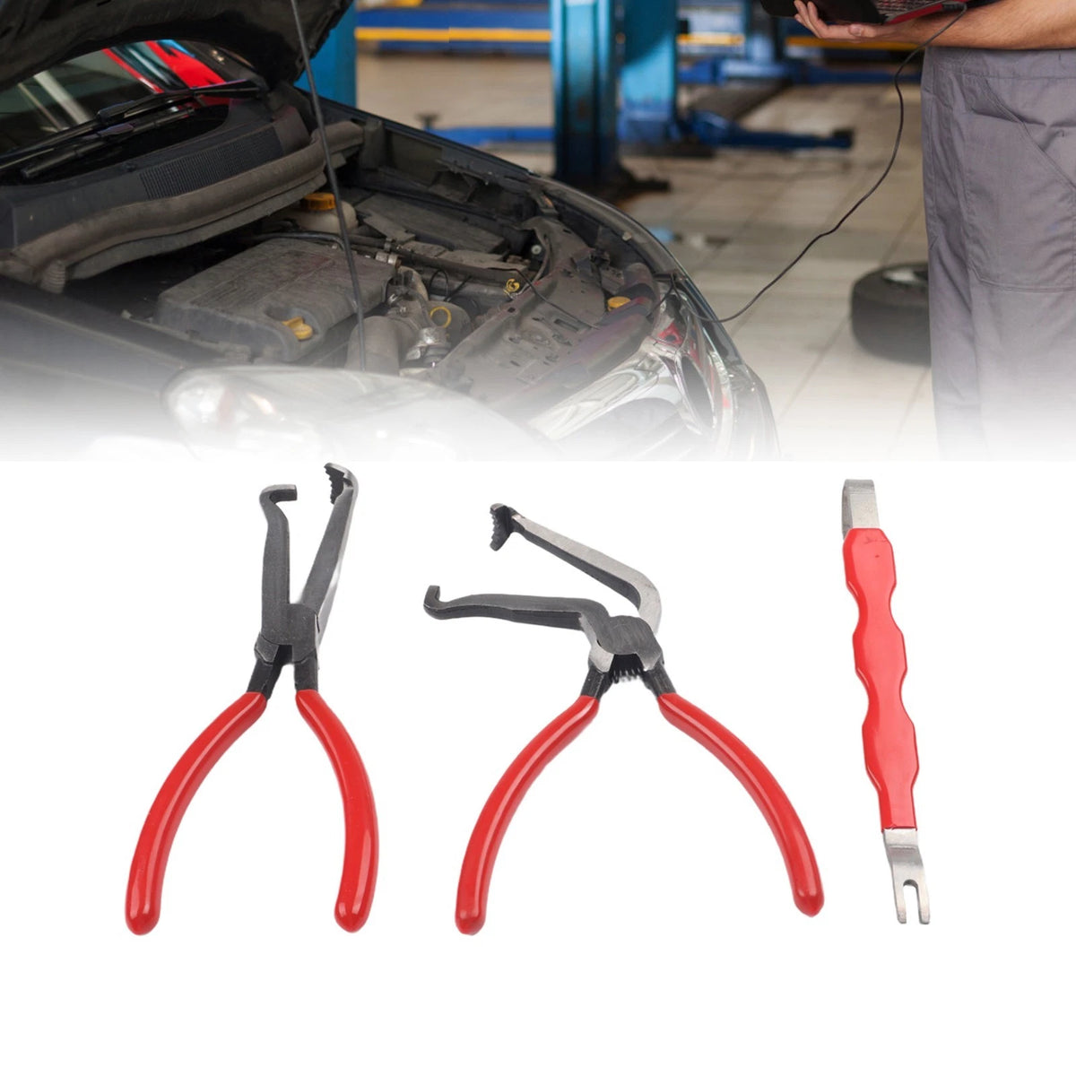 Set of 4 Automotive Connectors for Vehicle Maintenance