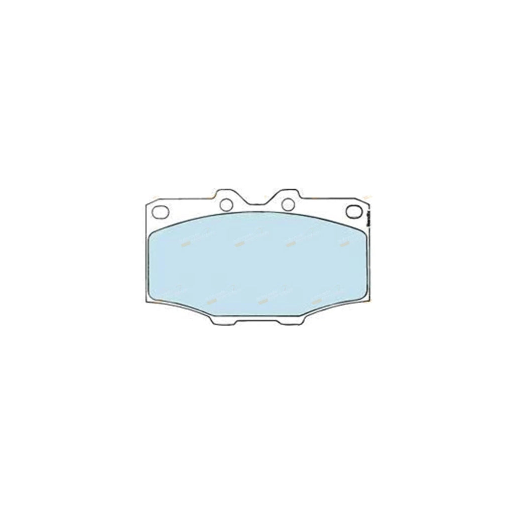 Bendix Front Disc Brake Pad Set for Hilux 2x4 4x4 (1978–1989)