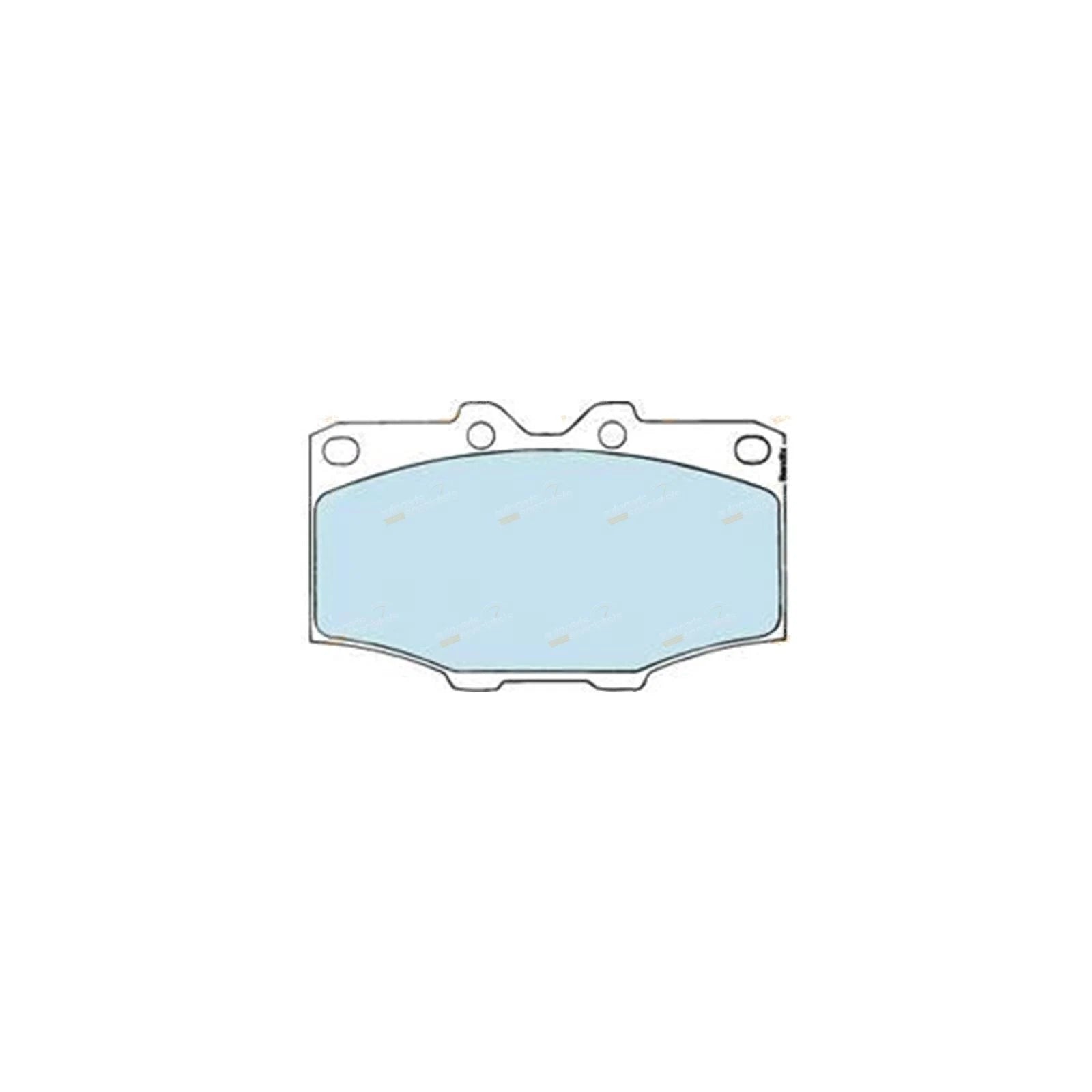 Bendix Front Disc Brake Pad Set for Hilux 2x4 4x4 (1978–1989)