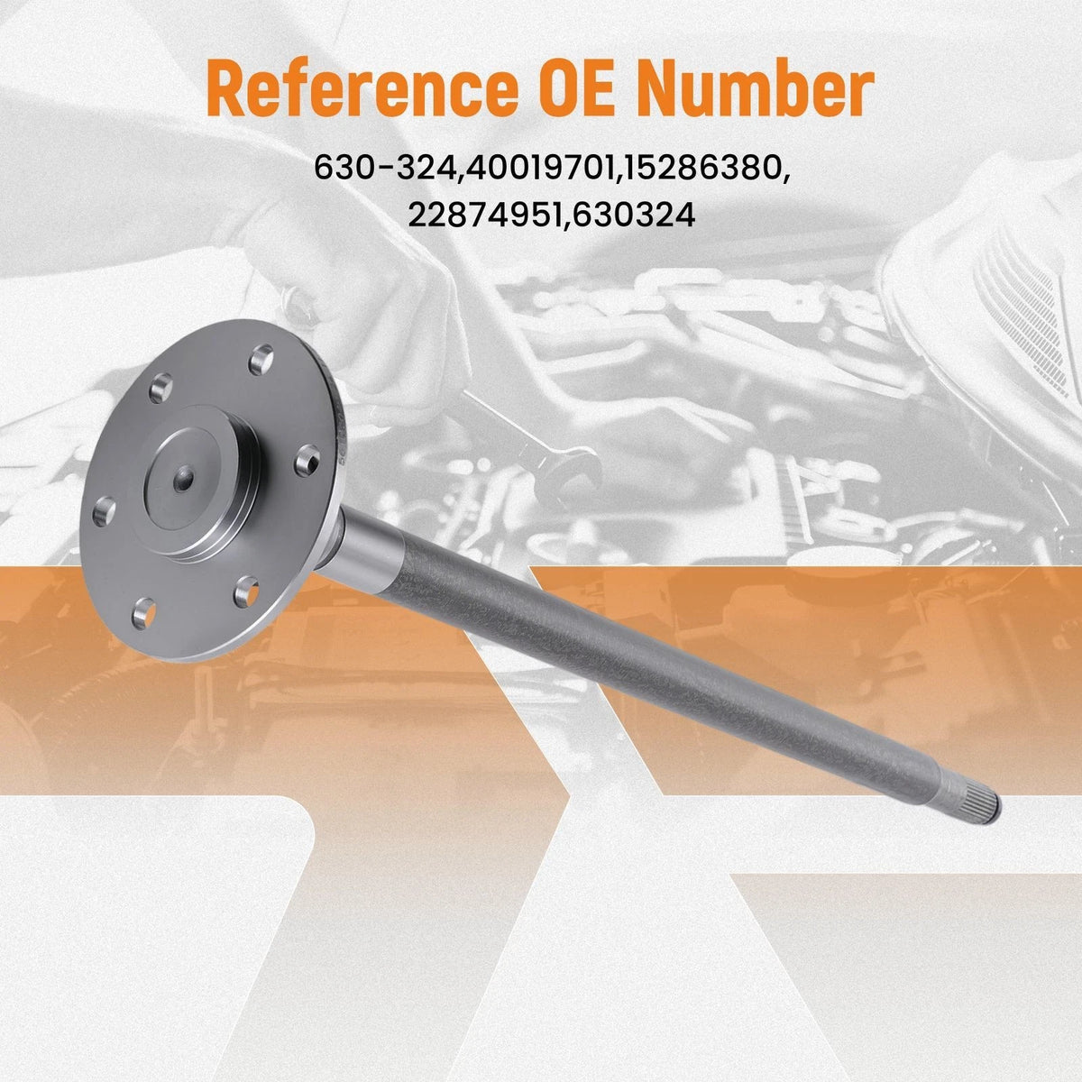 Rear Axle Shaft for Chevy Silverado GMC Sierra (2007–2013) 630324