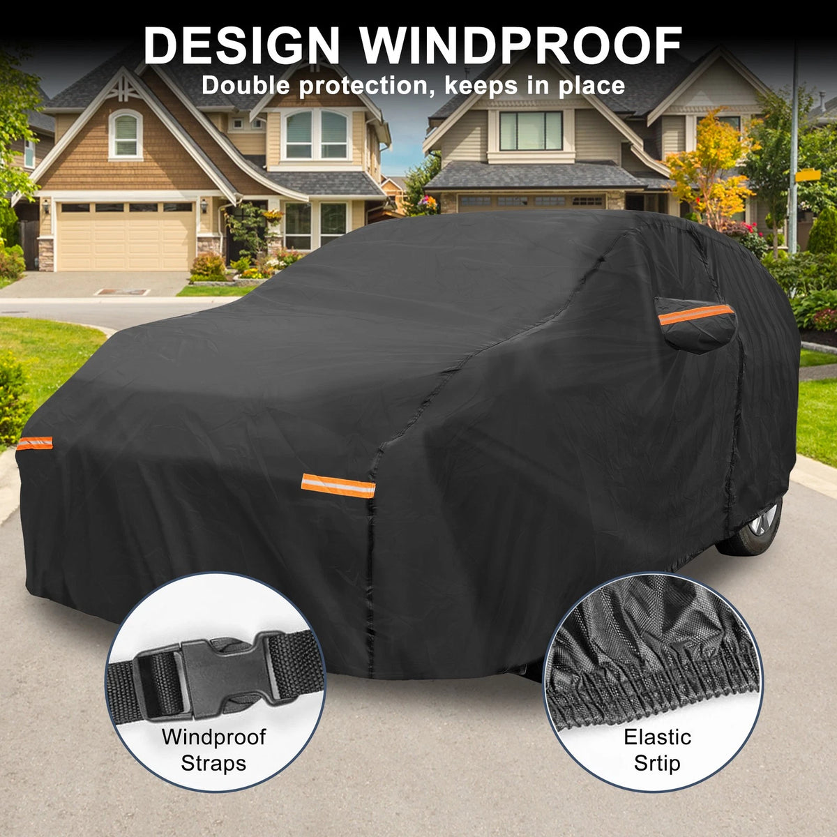 Waterproof 210D-PU Car Cover for Honda Odyssey (2018–2023)