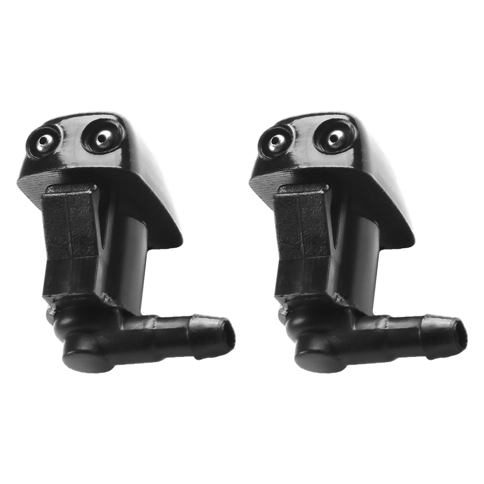 Washer Nozzle Jet Kit for Mazda (ABS Plastic, Black)