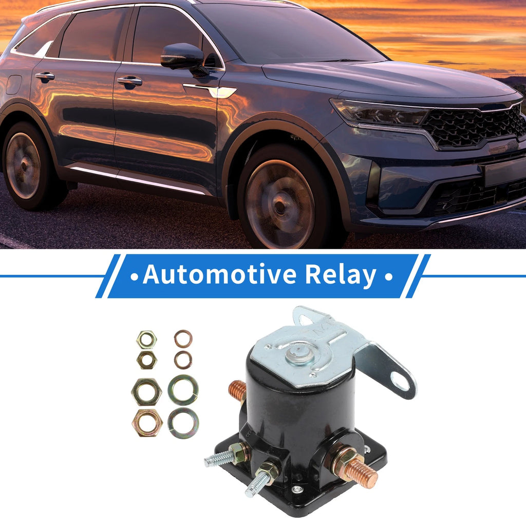 Starter Solenoid Relay 12V 4 Terminal for Ford (1953–1992)