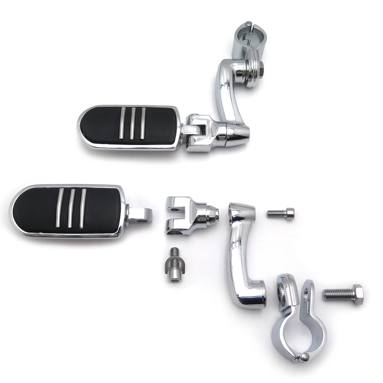 Footpeg Mount Kit for 1.25" Highway Engine Guard Crash Bar