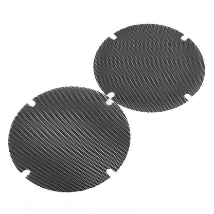 Black Rear Passenger Speaker Grill Mesh Covers for Harley Touring FLHTCU (2014–Up)