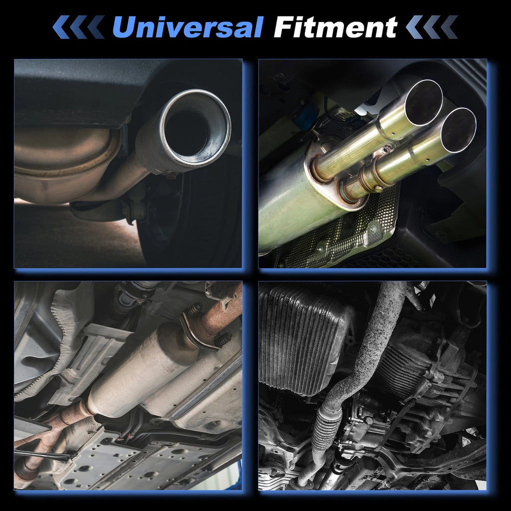 3X Exhaust Clamp for Universal Applications (1.73")