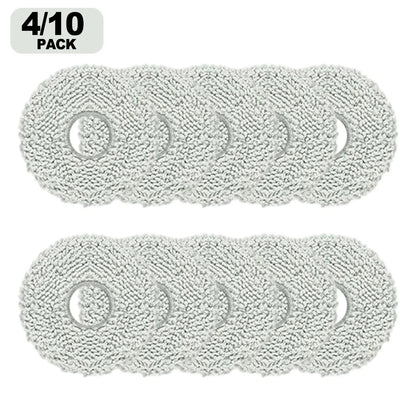 Set of 4 Mop Cloths for Karcher RCV 5 Plus (2019–2023) Microfiber