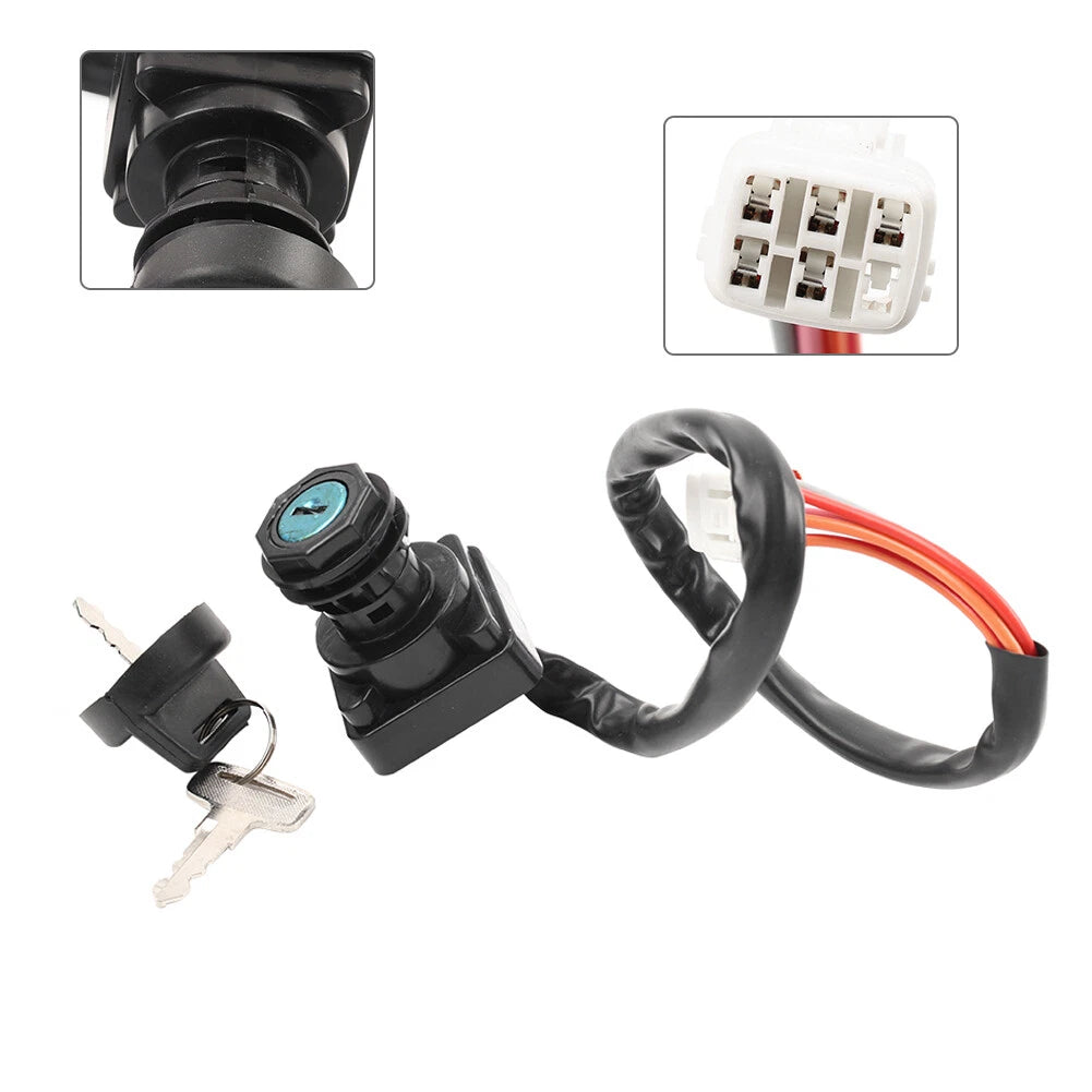 Ignition Key Switch for Suzuki KingQuad 700 LT-A700X 4X4 (2005–2007) 37110-31G00