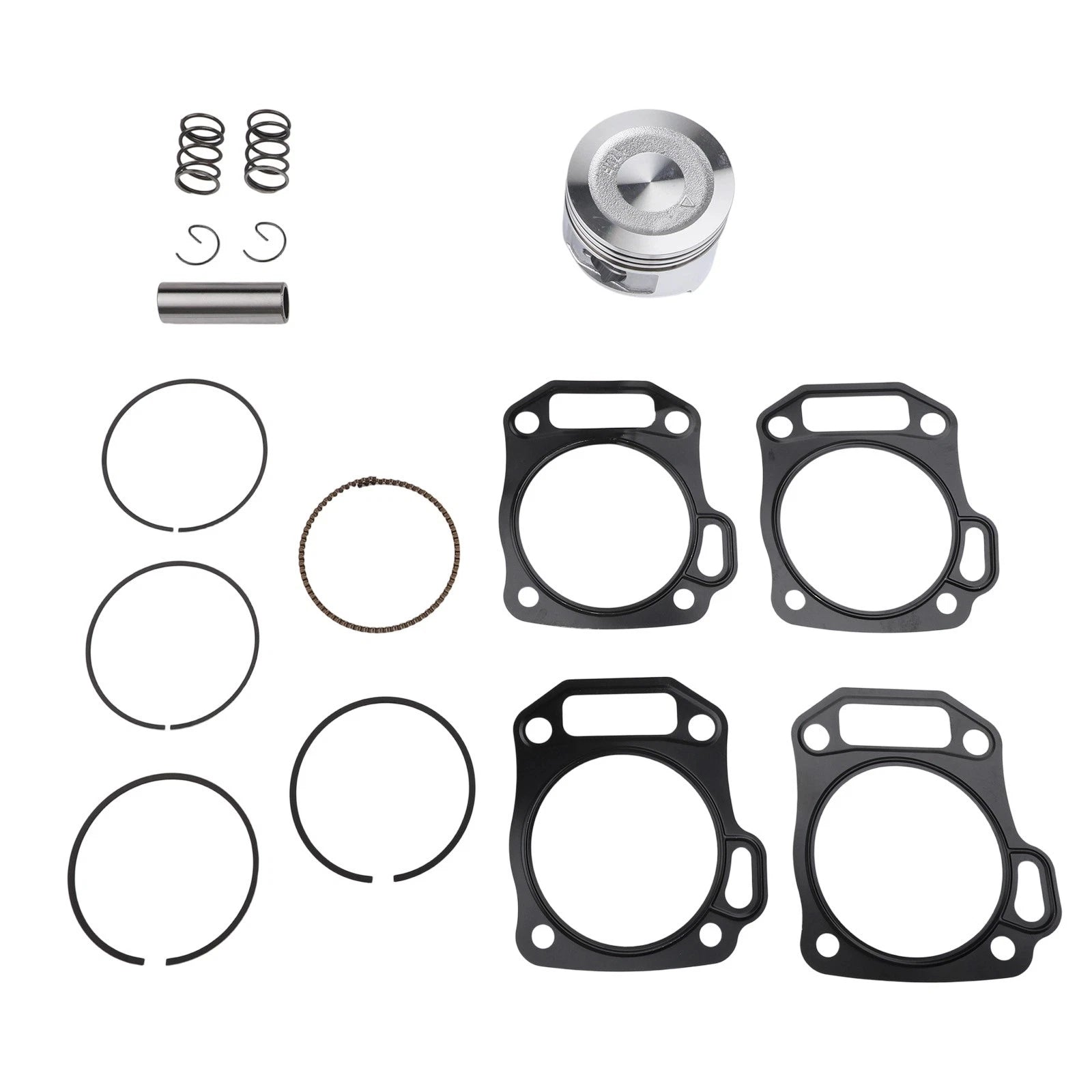 Flat Top Piston Kit for Enhanced Power Output for
