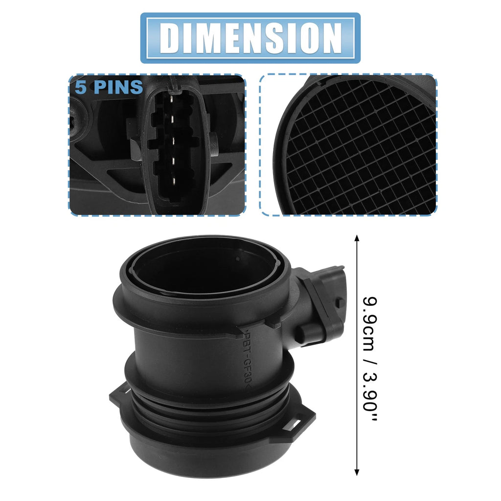 Mass Air Flow Sensor Replacement for Hyundai Santa Fe 3.5L (2003–2006)