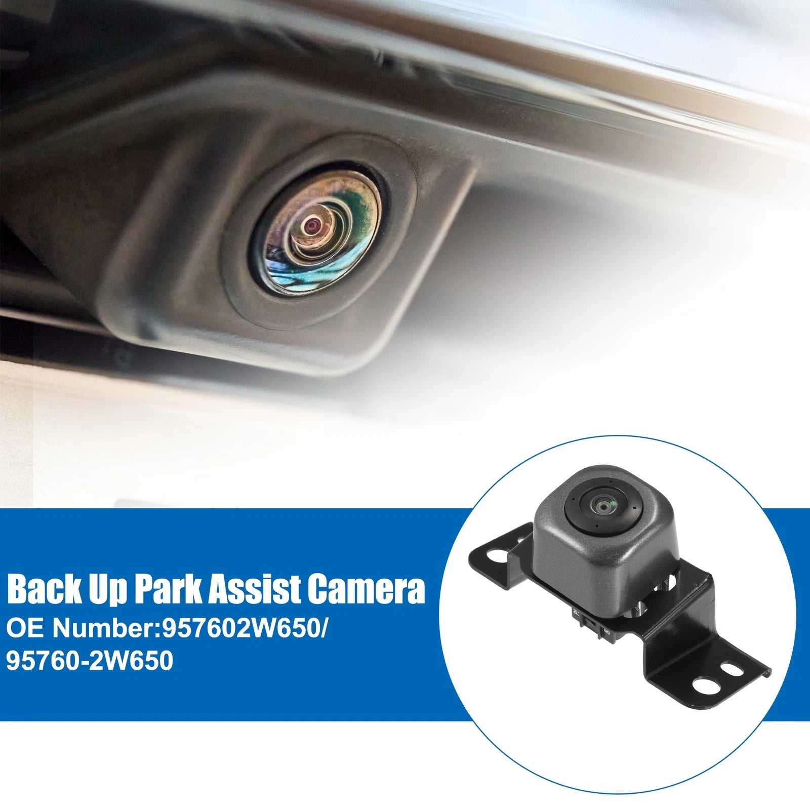 Rear View Backup Reverse Camera Replacement for Toyota Highlander (2017–2022)
