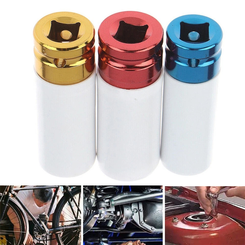 Set of 3 Nylon Sleeve Socket for Wheel Bolts 17 19 21mm