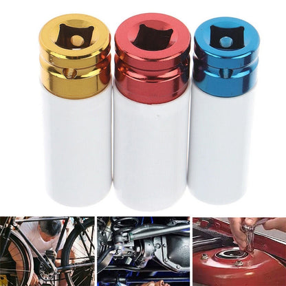 Set of 3 Nylon Sleeve Socket for Wheel Bolts 17 19 21mm