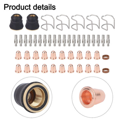 Complete Set of Electrodes and Nozzles for Chicago Electric 95136
