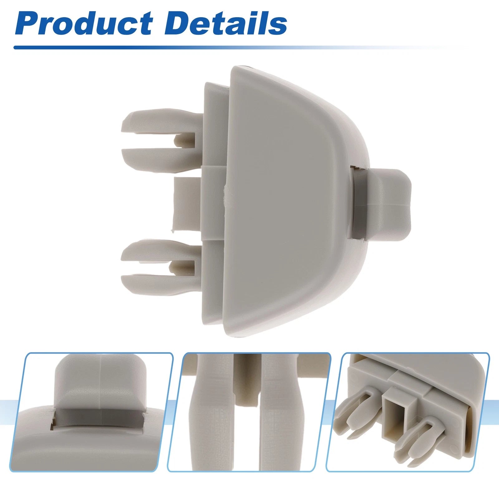 Sun Visor Clip for Audi A6 C6 A8 (2004–2011) 4F0857561/6RD857561