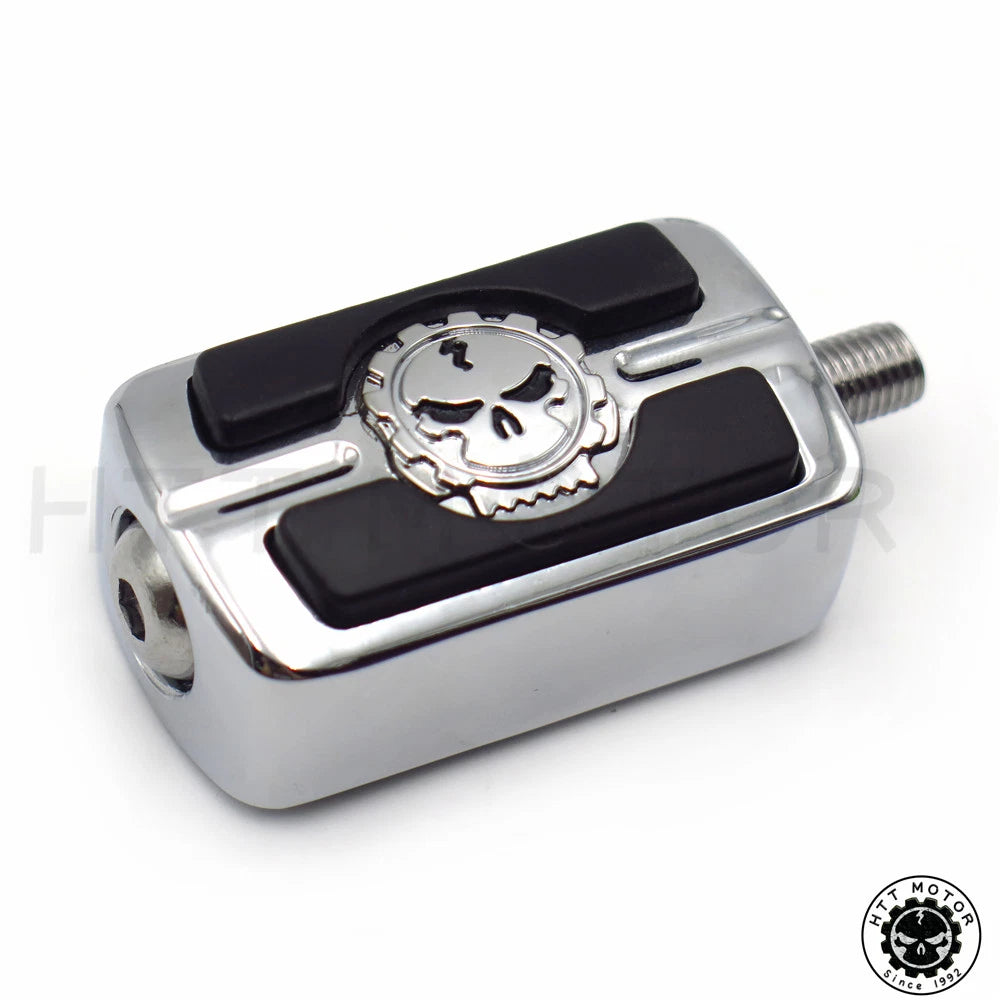 Chrome Skull Shift Peg for Harley Davidson Softail (2000–2023)