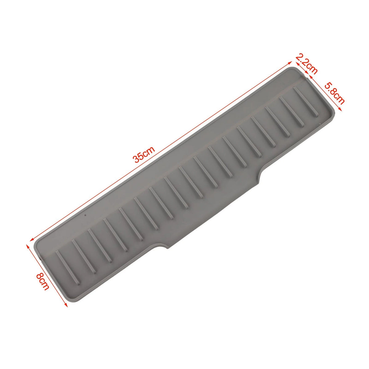 Silicone Drainage Mat for Kitchen Sink - Narrow Edge Design