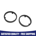 Car Audio Speaker Spacer Adaptor Rings for Mitsubishi (2 Pack, 6.5")