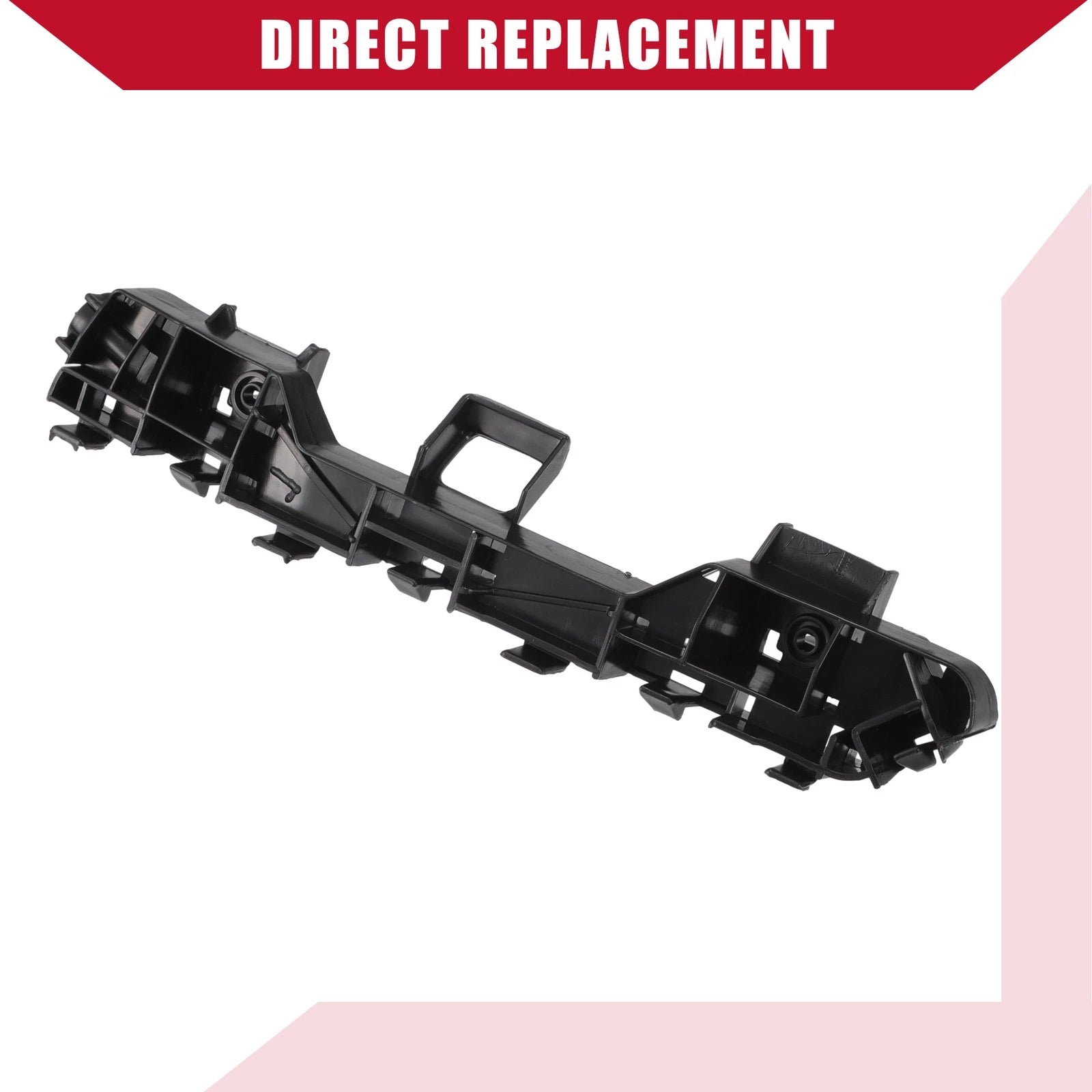 Front Left Bumper Bracket No.71198T2AA01 for Honda Accord (2013–2017) Black