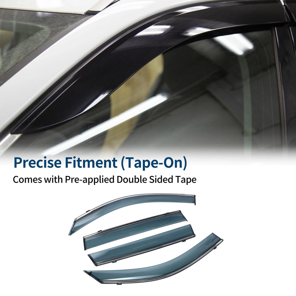 Window Deflectors Side Vent Visors for BMW X3 G01 (2018–2023)